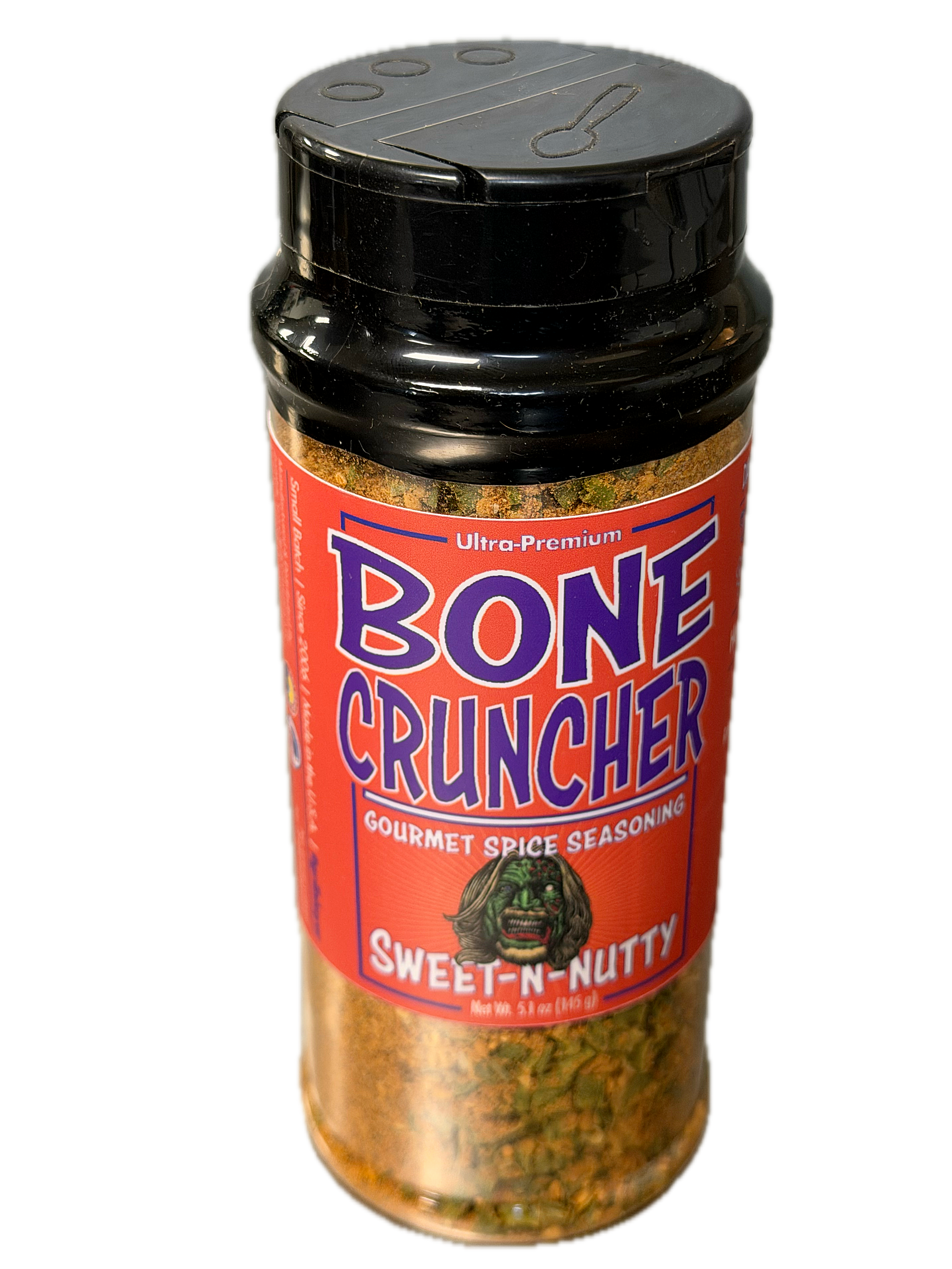 Zombie Spice Rub Co. | Bone Cruncher | Go Spice Pouch to Get Hooked | Sweet & Nutty are Your Friends